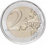 Купить Люксембург 2 евро 2009 "90 лет со дня вступления на престол великой герцогини Шарлотты"