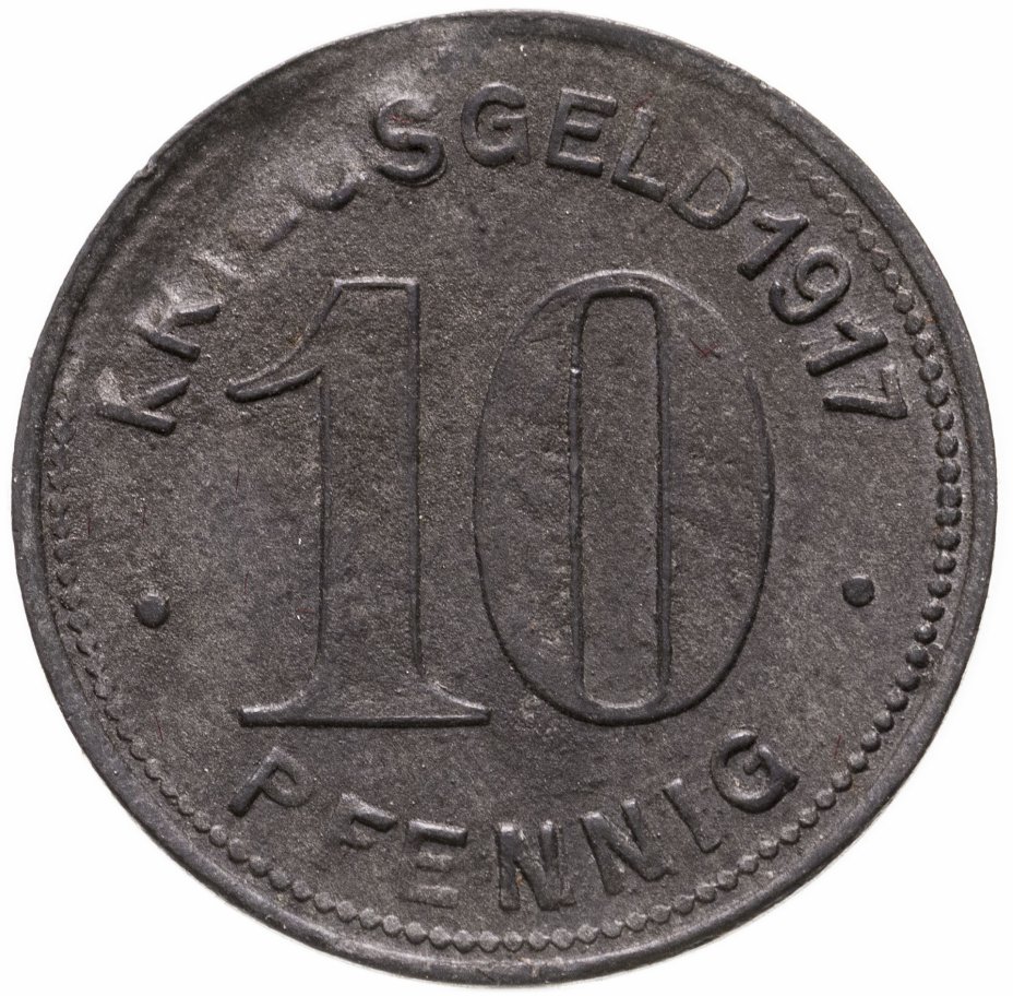 купить Германия (Эльберфельд) нотгельд 10 пфеннигов 1917