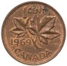 Купить Канада 1 цент (cent) 1969