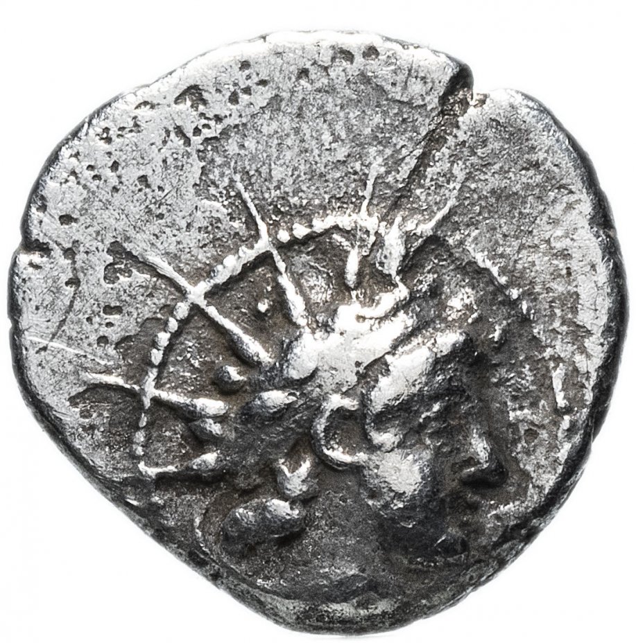 купить Селевкиды, Антиох VI Дионис Эпифан, 144-142 годы до Р.Х., гемидрахма (1\2 Драхмы). (Пантера)