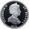 Купить Остров Святой Елены 25 пенсов 2013 "Битва под Аустерлицем"