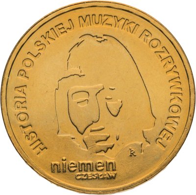купить Польша 2 злотых 2009 "История польской музыки - Чеслав Немен"