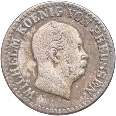 купить Германия, Пруссия 1 серебряный грош 1864