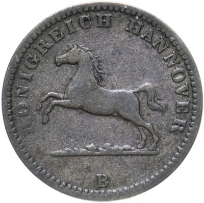 купить Германия, Ганновер 1 грош - 1/30 талера 1863