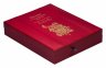 Купить Острова Кука 5 долларов 2008  "Пионы - цветы небесной красоты" в футляре на подставке, с сертификатом