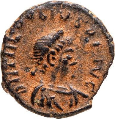 купить Римская империя, Феодосий II, 402-450 годы, Нуммий.