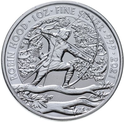 купить Великобритания 2 фунта 2021 "Мифы и легенды - Робин Гуд"