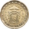 Купить Ватикан  20 евроцентов (euro cent) 2005 "Вакантный престол" в слабе Монетник. ру MS63