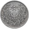 Купить Германия 1/2 марки (mark) 1906 D  знак монетного двора: "D" - Мюнхен