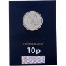 Купить Великобритания 10 пенсов 2018 «Азбука буква V»