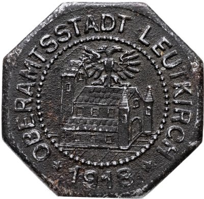 купить Германия "Лейткирх" 5 пфеннигов 1918 нотгельд