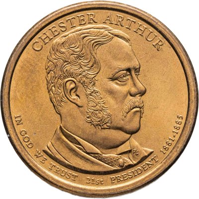 купить США 1 доллар 2012 D "21-й президент США - Честер Артур"
