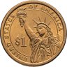 Купить США 1 доллар 2012 D "21-й президент США - Честер Артур"