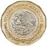 Купить Мексика 20 песо (pesos) 2022 "100 лет прибытия меннонитов в Мексику. Поезд"