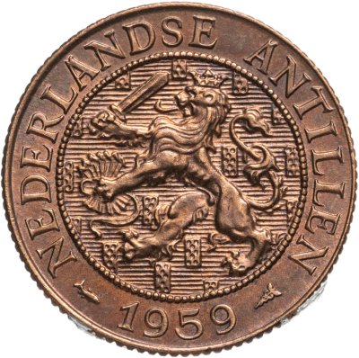 купить Нидерландские Антильские острова 2 1/2 цента (cent) 1959