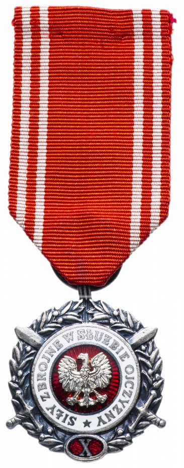 купить Медаль «За 10-летнюю службу в вооруженных силах Отечества» Польша