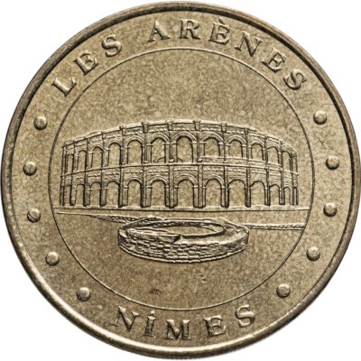 купить Франция туристический жетон "Арены Нима" 2006