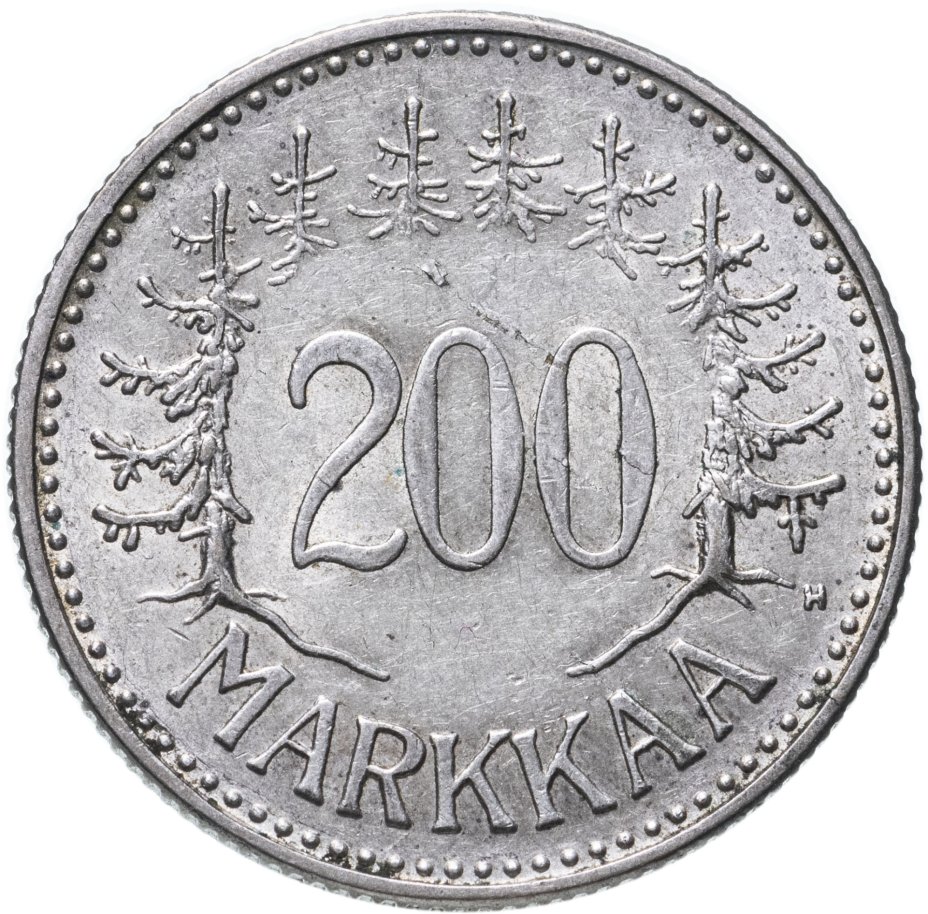 купить Финляндия 200 марок 1957