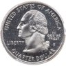 Купить США 1/4 доллара (квотер, 25 центов) 2001 "Штат Северная Каролина" в слабе PCGS PR69DCAM