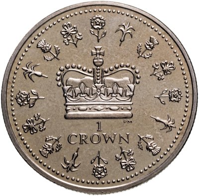 купить Остров Вознесения 1 крона 2013 "60 лет коронации Елизаветы II"