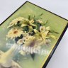 Купить Лаковая шкатулка "Цветы", папье-маше, деколь, Россия, 2000-2015 гг.