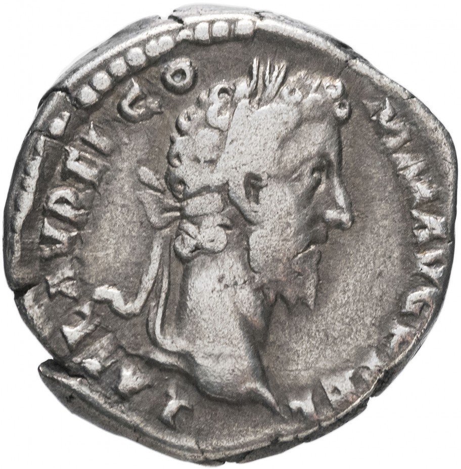 купить Римская Империя Коммод 177-192гг денарий (реверс: Геркулес стоит прямо)
