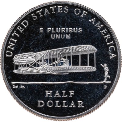 купить США 1/2 доллара (dollars) 2003 "Столетие первого полета братьев Райт"