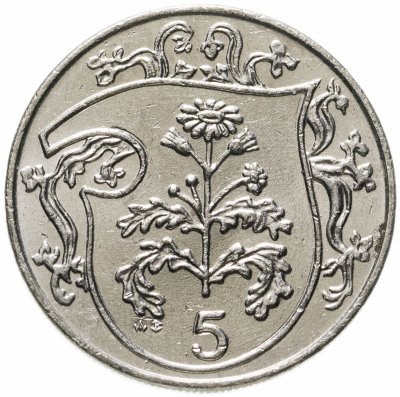 купить Остров Мэн 5 пенсов (pence) 1986 AB