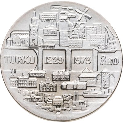 купить Финляндия 25 марок (markkaa) 1979 "750 лет Турку"