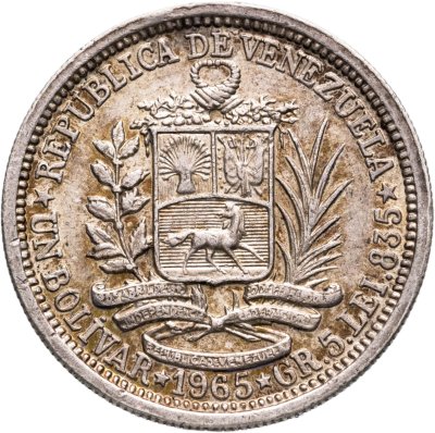 купить Венесуэла 1 боливар (bolivar) 1965