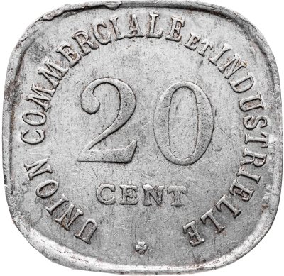 купить Франция (нотгельды) 20 сантимов 1917 "Коммуна Венсенн"
