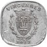Купить Франция (нотгельды) 20 сантимов 1917 "Коммуна Венсенн"