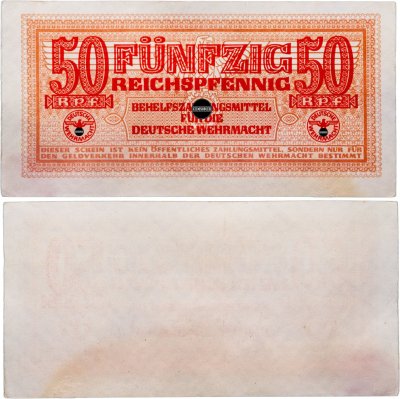 купить Германия, Третий Рейх 50 рейхспфеннигов 1940-1945 для Вермахта