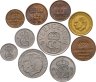 Купить Швеция набор из 10 монет 1, 2, 5, 10, 25, 50 эре (ore) , 1, 5, 10 крон 1959-2002