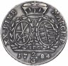Купить Саксония 2/3 талера 1784
