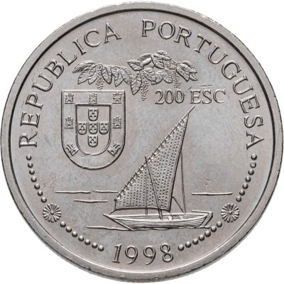 купить Португалия 200 эскудо (escudos) 1998 Путешествие Васко да Гамы в Индию 1498 года - Индия