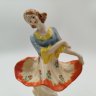 Купить Статуэтка "Танцовщица", фаянс, роспись, Западная Европа, 1930-1960 гг.