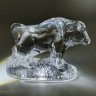 Купить Статуэтка "Бык", хрусталь, Гусевской хрустальный завод (Гусь-Хрустальный), Российская Федерация, 2000-2015 гг.