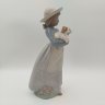 Купить Статуэтка "Девочка с щенками", скульптор Vicente Martinez, фарфор, роспись, NAO Porcelain, Испания, 1993 г.