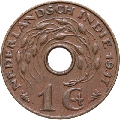 купить Голландская Ост-Индия 1 цент (cent) 1937