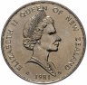 Купить Новая Зеландия 1 доллар (dollar) 1981 Королевский визит