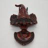 Купить Маска настенная "Ганеша" (бог мудрости и благополучия), композитный материал, тонировка, Индия, 2000-2010 гг.