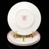 Купить Набор обеденных плоских тарелок на 4 персоны, коллекция Bon Appetit, фарфор, vitro, Villeroy & Boch, Германия, 1983-1989 гг.