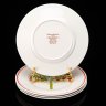 Купить Набор обеденных плоских тарелок на 4 персоны, коллекция Bon Appetit, фарфор, vitro, Villeroy & Boch, Германия, 1983-1989 гг.