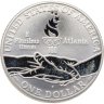 Купить США 1 доллар (dollar) 1995 "XXVI летние Олимпийские Игры, Атланта 1996 - Бег"