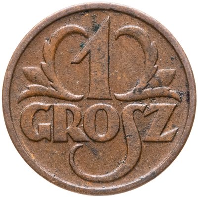 купить Польша 1 грош (grosz) 1937