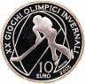 Купить Италия 10 евро (euro) 2005 "XX зимние Олимпийские игры, Турин 2006 - Хоккей"