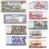 Купить Камбоджа набор из 9 банкнот 50, 100, 200, 500, 1000, 2000 риелей 2001-2022