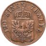 Купить Германия, Пруссия 3 пфеннинга  1856 А