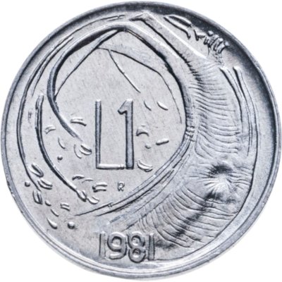 купить Сан-Марино 1 лира 1981 "Мир"